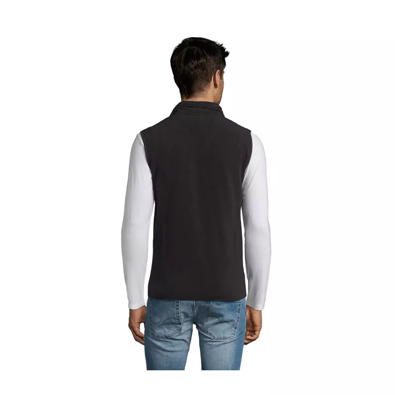 Kamizelka polarowa unisex 320 g/m² Sol's NORWAY - Czarny (S51000-BK)