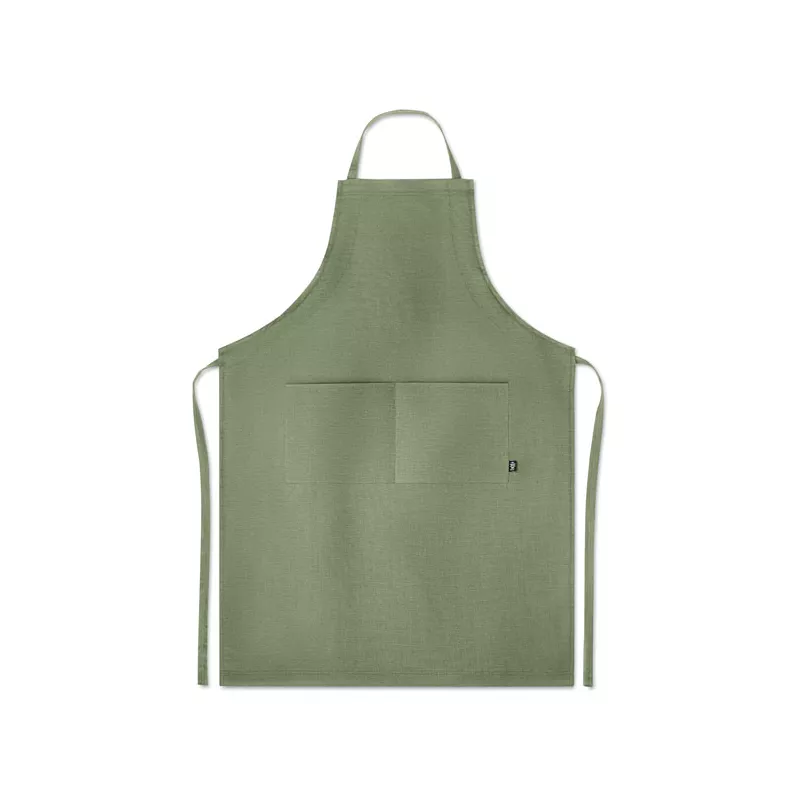 Fartuch kuchenny z konopi 200 g/m² NAIMA APRON - Zielony (MO6164-09)