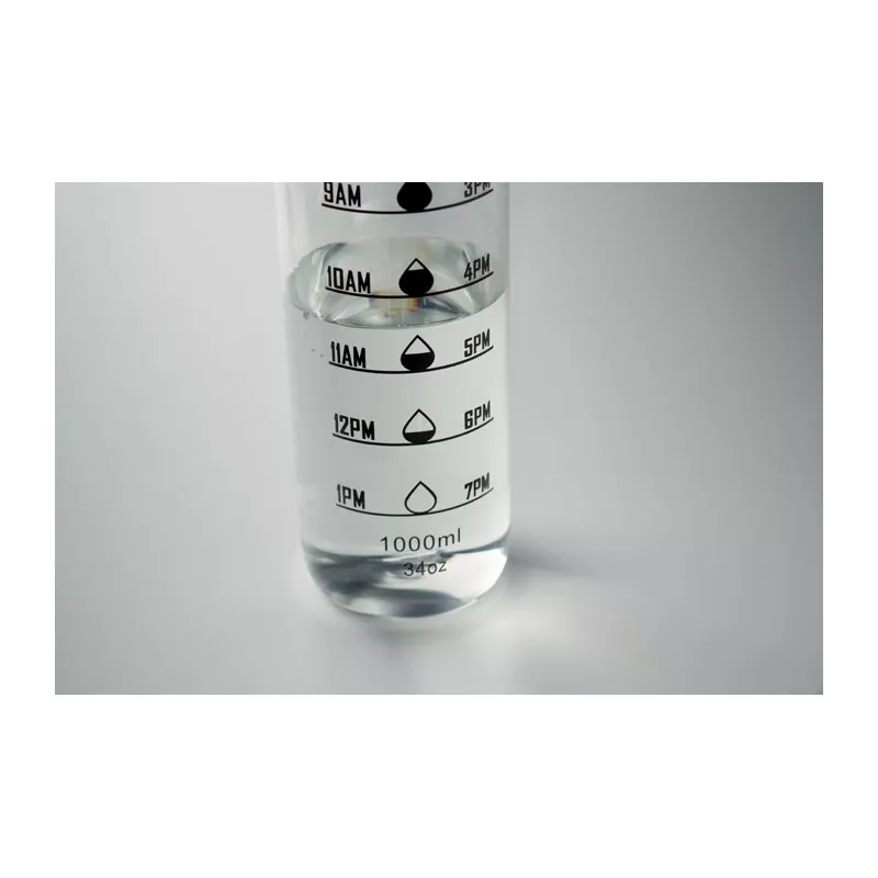 Butelka sportowa RPET 1000 ml ISFORDEN MARK - Przezroczysty (MO2672-22)