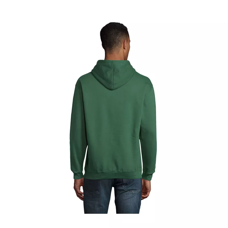 Bluza unisex z kapturem 280 g/m² Sol's CONDOR - Ciemno-Zielony (S03815-BO)
