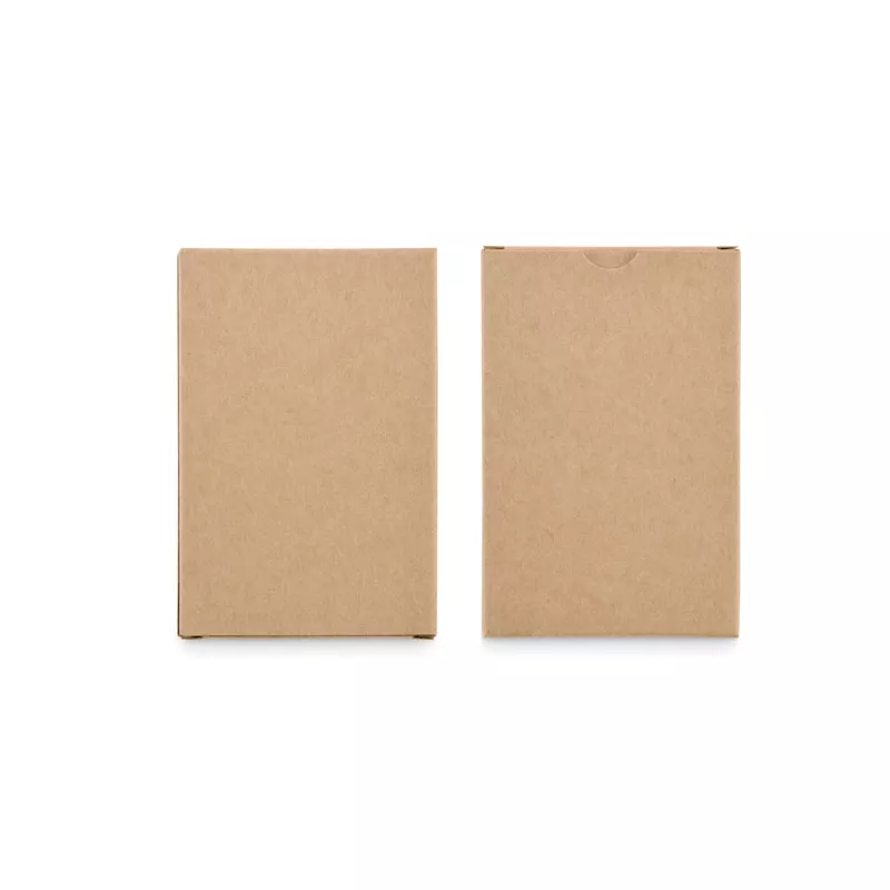 Zestaw domino i karty do gry w pudełku DOMI&CARDS - Drewna (MO2669-40)