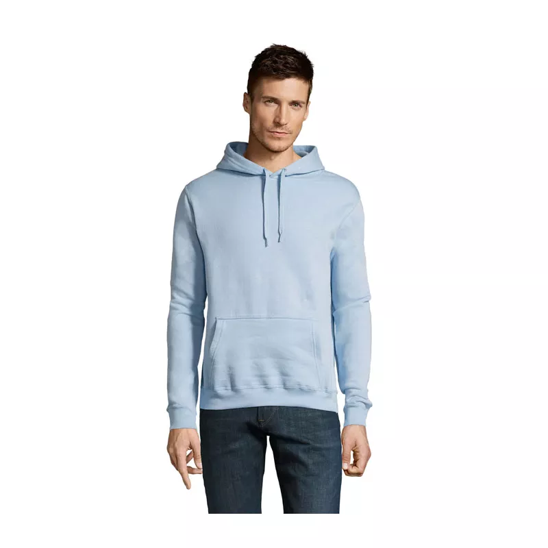 Bluza unisex z kapturem 320 g/m² Sol's SLAM - Blekitny (S13251-SK)