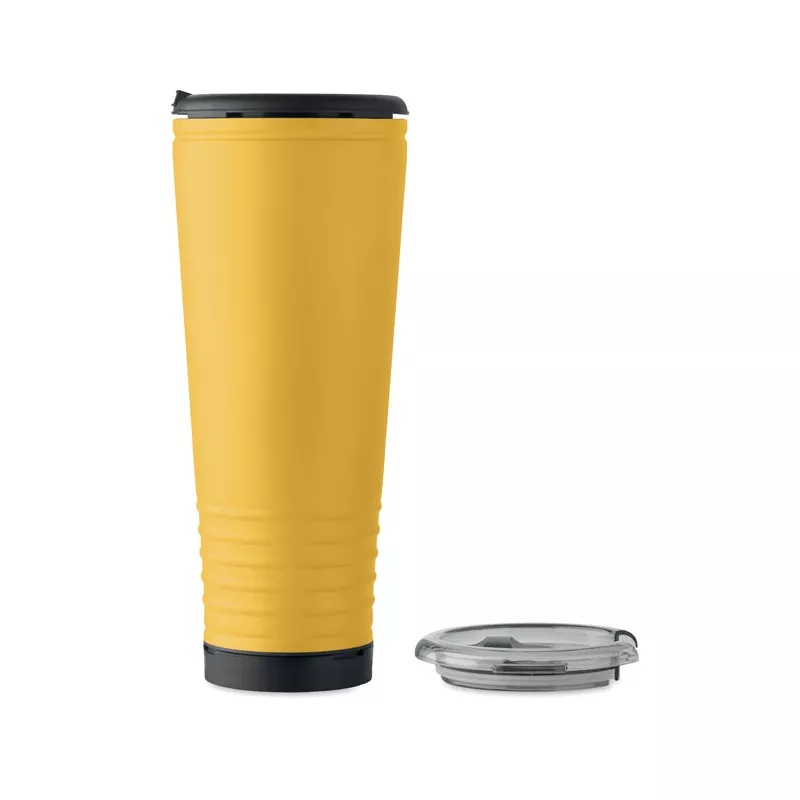 Kubek termiczny dwuścienny 700 ml HOWLER CUP - Zólty (MO2995-08)