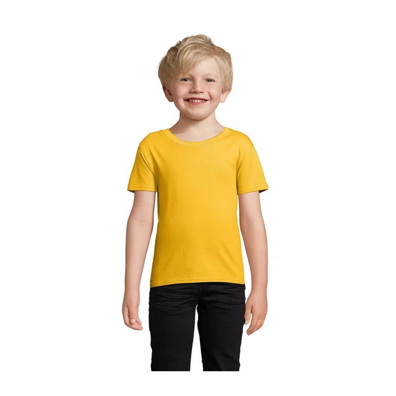 Koszulka dziecięca organiczna Sol's PIONEER KIDS - Dorado (S03578-GO)