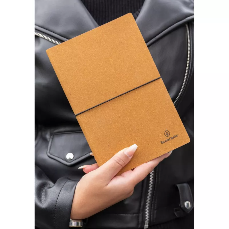 Notatnik A5, skórzana okładka - brązowy (P772.219)