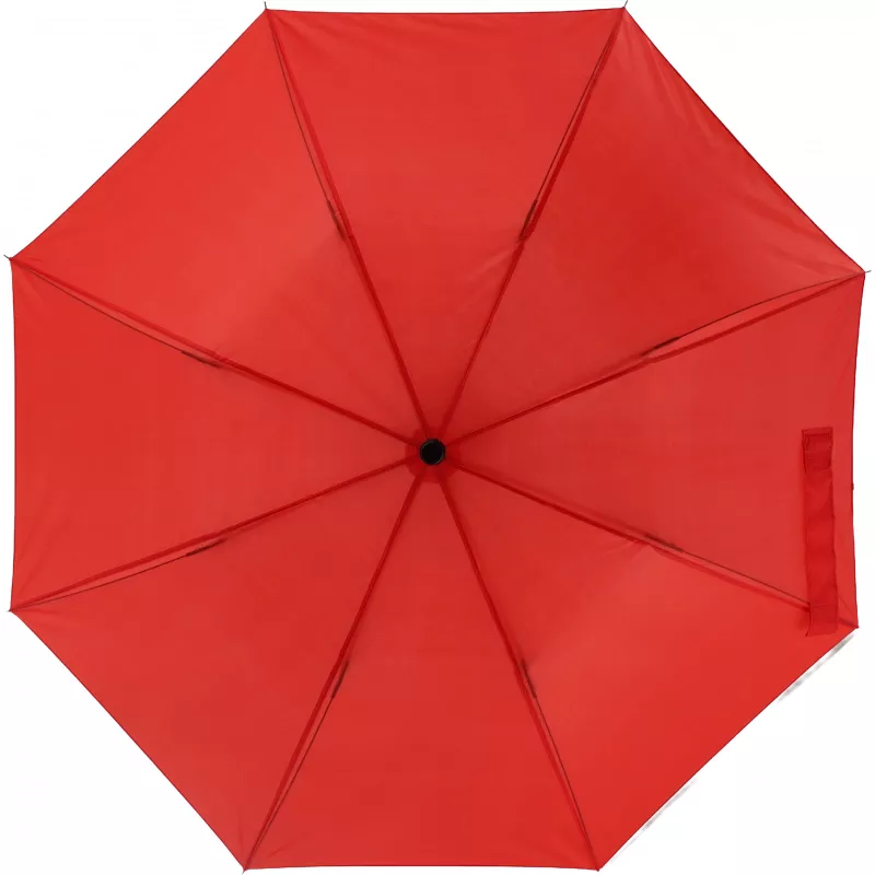 Parasol manualny Ø88 cm LILLE - czerwony (518805)