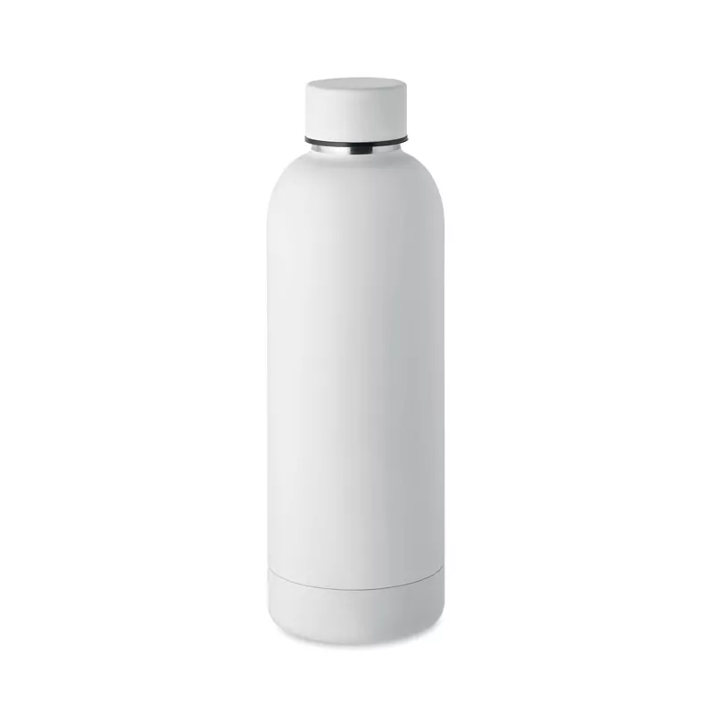 Butelka termiczna ze stali z recyklingu 500 ml ATHENA - Bialy (MO6750-06)