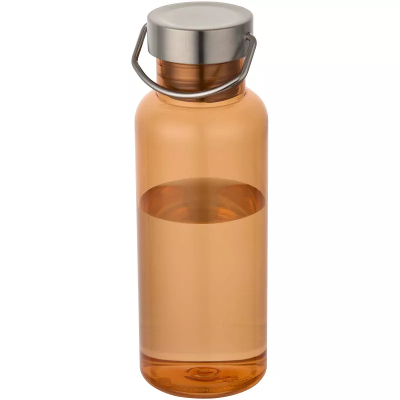 Thor - bidon na wodę wykonany z recyklingowanego tworzywa RPET certyfikowanego standardem RCS, pojemność 600 ml  - Pomarańczowy (10095831)