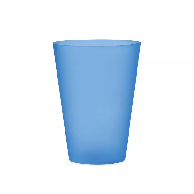 Kubek eventowy z PP 300 ml FESTA - Przezroczysty Niebieski (MO6375-23)