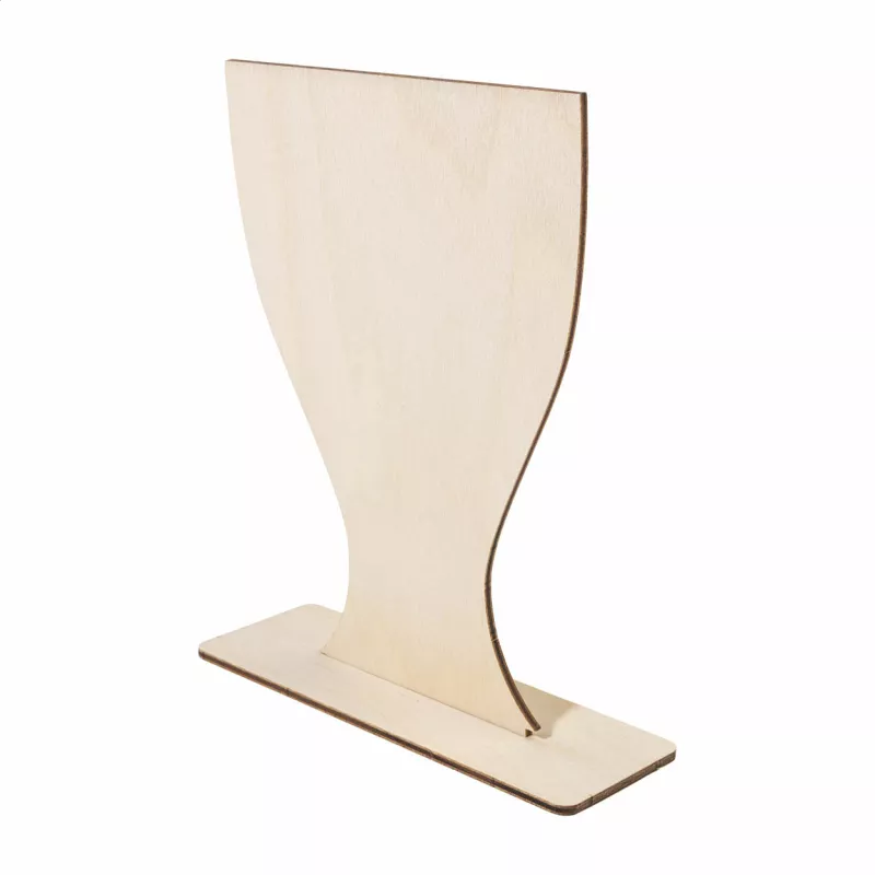 Wlobor personalizowane drewniane trofeum, gwiazda - naturalny-a (AP715068-B)