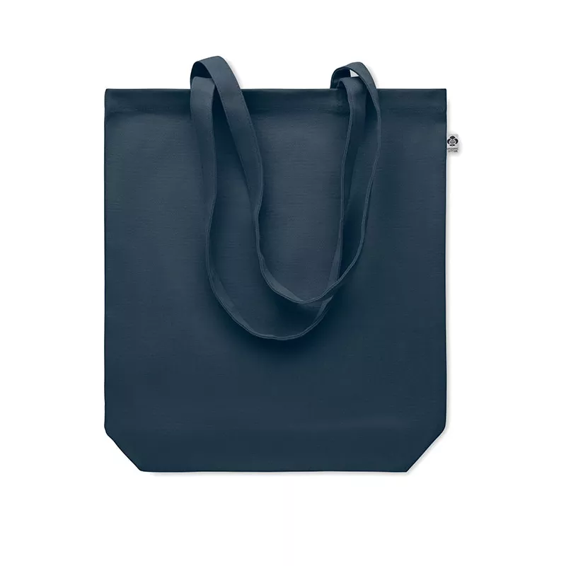 Torba płócienna z bawełny organicznej 270 g/m² COCO - Francuski Granat (MO6713-85)