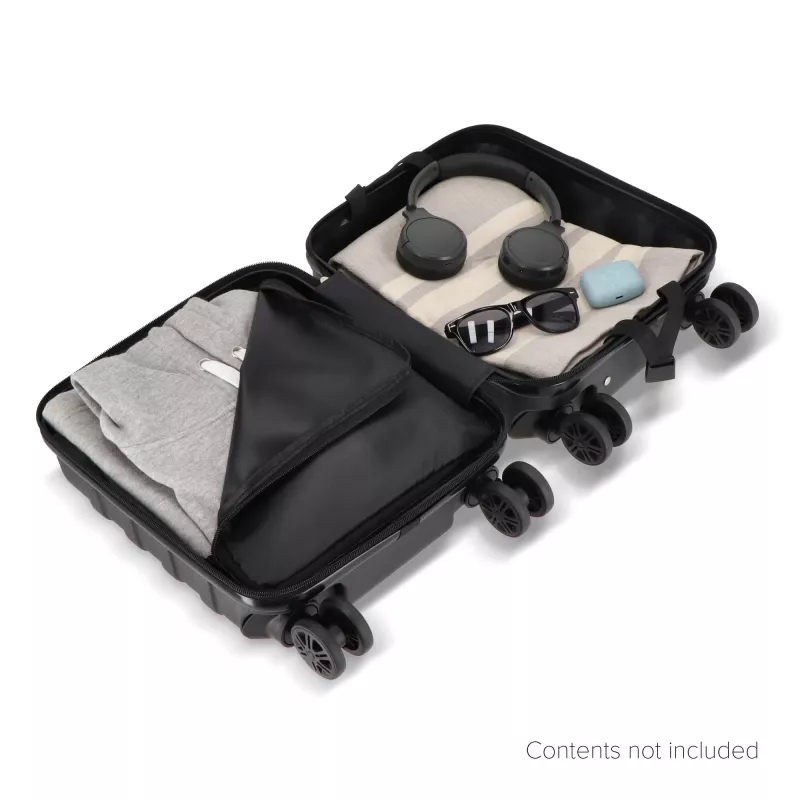 Wózek podróżny pod siedzenie 14 cali (35.6cm) - czarny (LT95398-N0002)