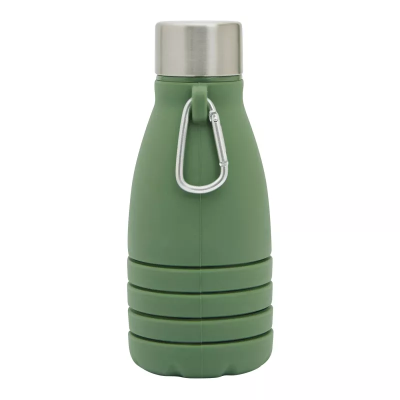 Składana butelka do picia 550 ml BIG GETS SMALL - oliwkowa zieleń (56-0603192)