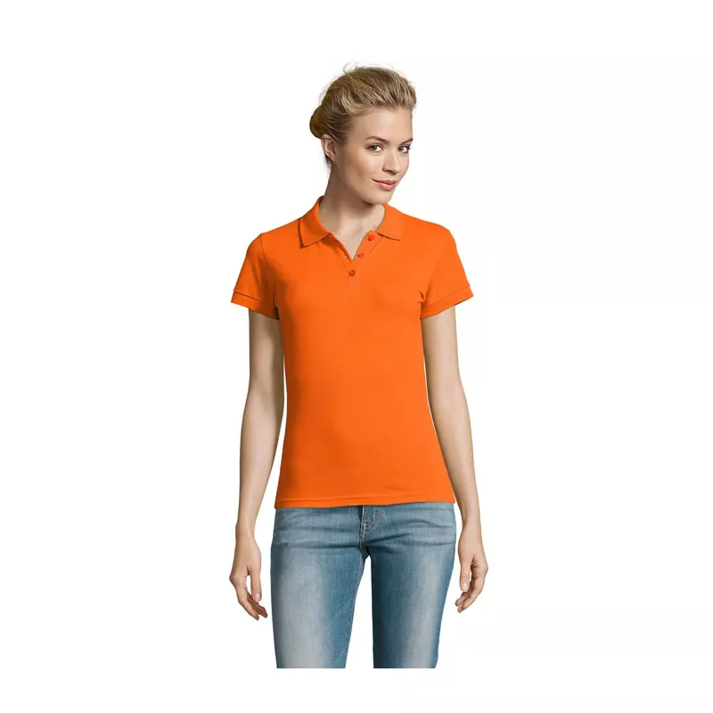 Polo damskie piqué 180 g/m² Sol's PERFECT WOMEN - Pomaranczowy (S11347-OR)