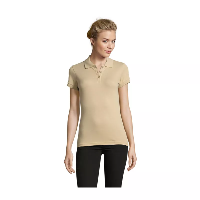 Polo damskie piqué 180 g/m² Sol's PERFECT WOMEN - Sand (S11347-SA)