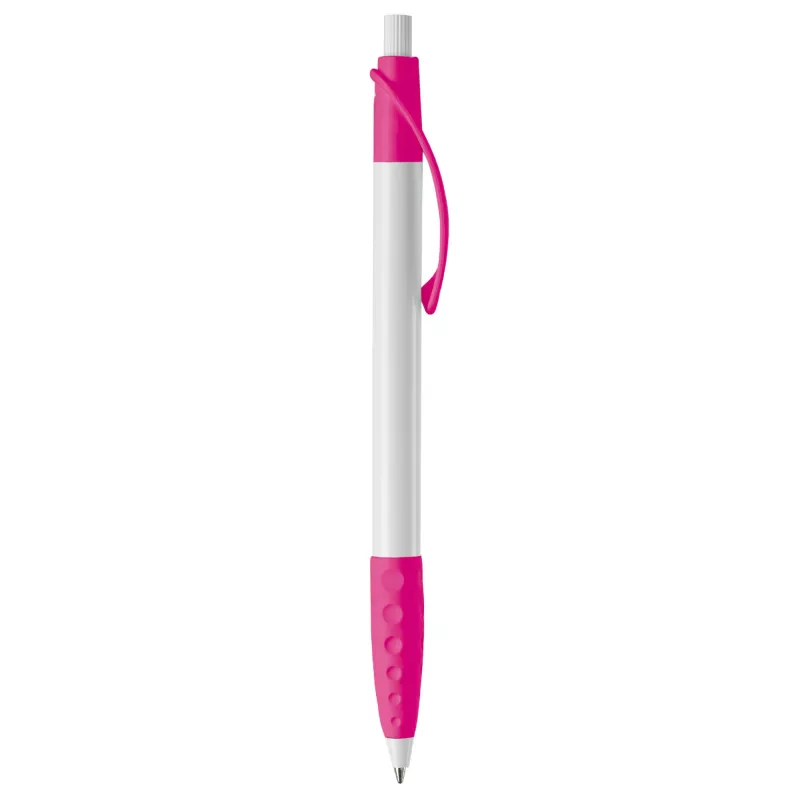 Długopis plastikowy (ABS) Cosmo - biało / różowy (LT87622-N0176)