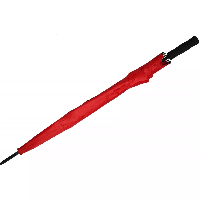 Parasol automatyczny Ø130 cm SUEDERDEICH - czerwony (153105)