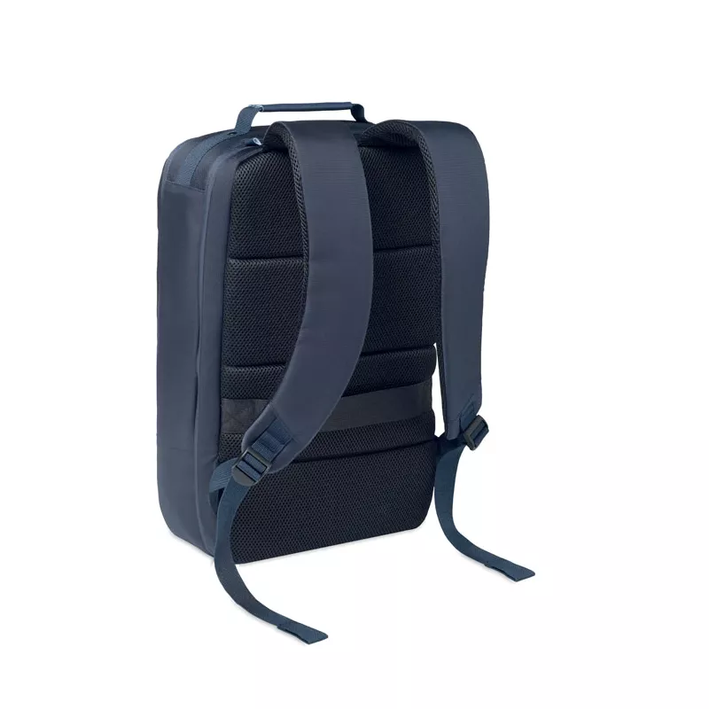 Plecak na laptop 15" z żakardem 15 l BOSTON - Niebieski (MO3226-04)