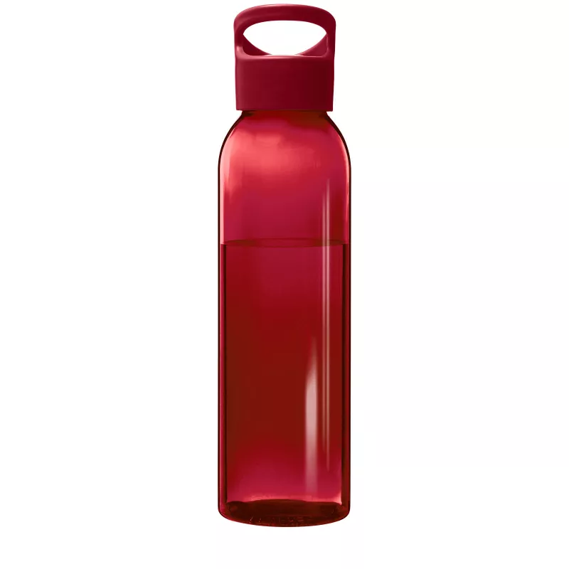 Sky butelka na wodę o pojemności 650 ml z tworzyw sztucznych pochodzących z recyklingu - Czerwony (10077721)