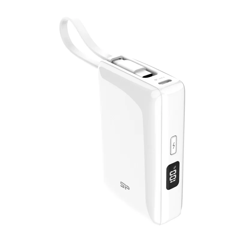 Power bank 10 000 mAh Silicon Power CP10 - biały (EG834506)