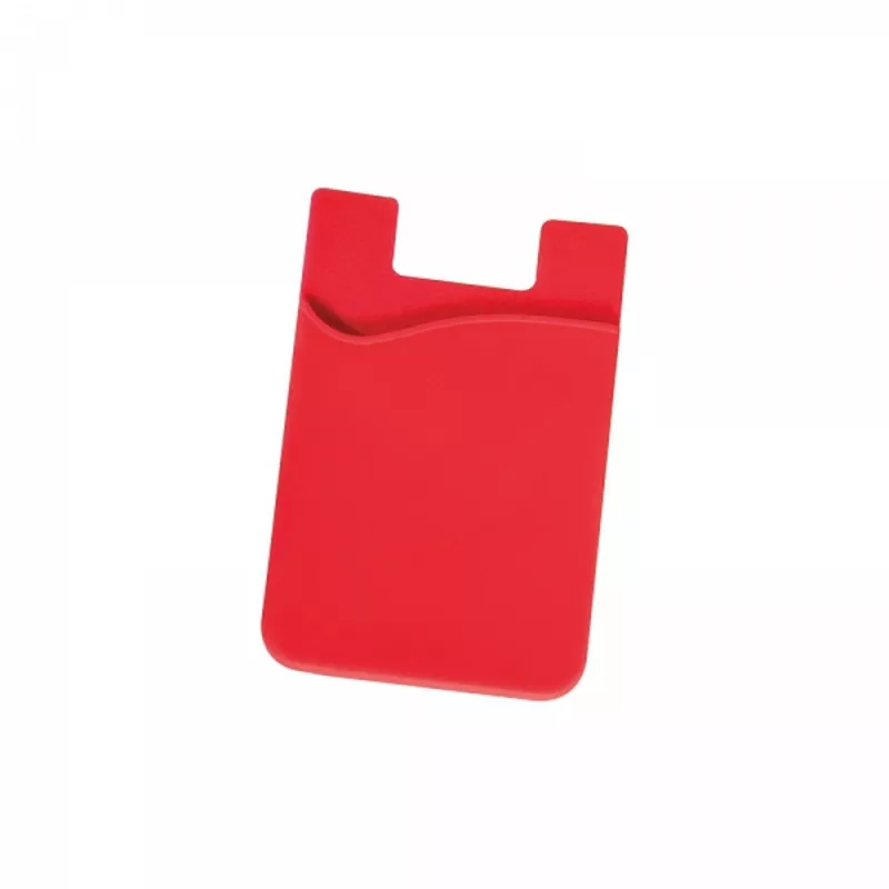 Etui na kartę do smartfona WILHELMINE - czerwony (2286405)