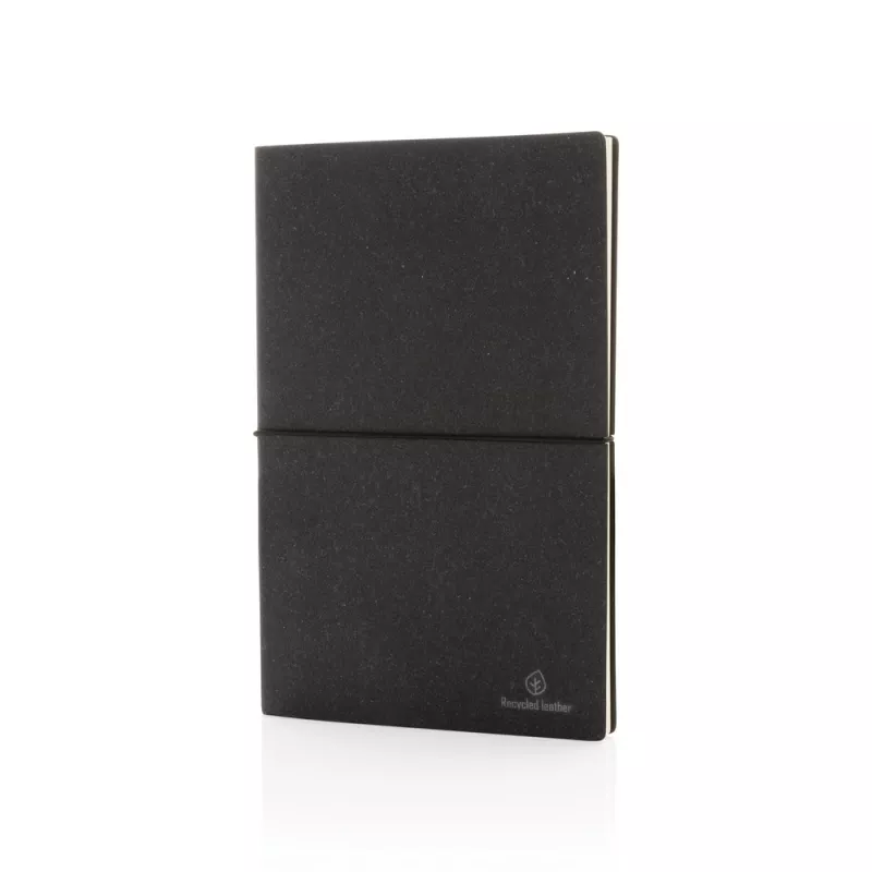 Notatnik A5, skórzana okładka - szary (P772.212)