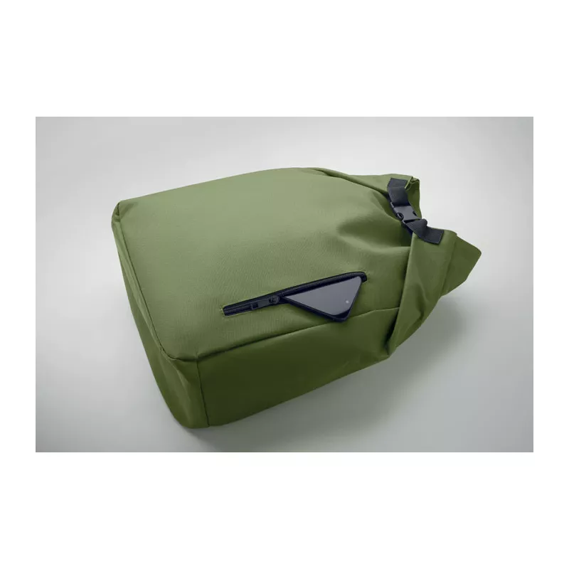 Plecak na laptop 15" z RPET 600D UNITON - Zieleń Wojskowa (MO2969-49)
