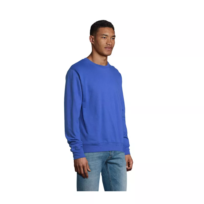 Bluza unisex bez kaptura 280 g/m² Sol's COLUMBIA - Niebieski (S03814-RB)