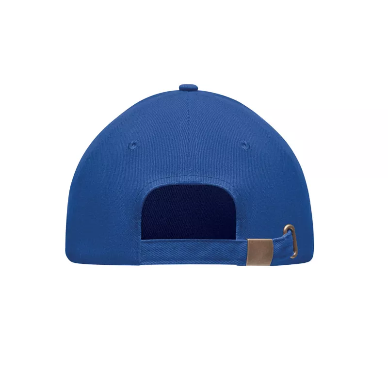 Czapka z daszkiem 6-panelowa 270 g/m² TEKAPO - Niebieski (MO9643-37)