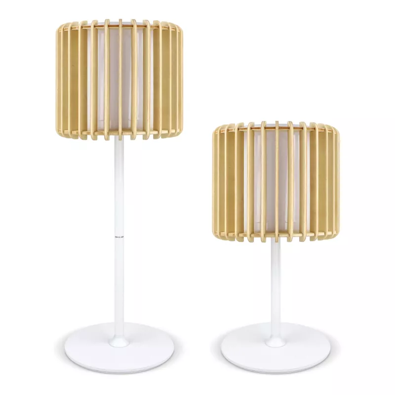 Lampa LED Coollux Lamella Luna Tall - naturalny-t (LT40731-N0094)