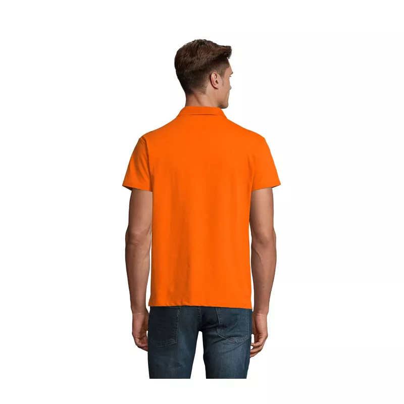 Koszulka polo męska piqué 210 g/m² Sol's SPRING II - Pomaranczowy (S11362-OR)