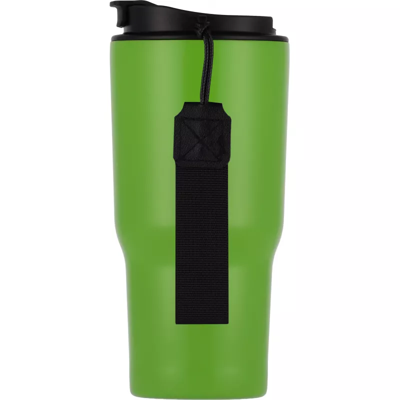 Kubek termiczny 550 ml ze stali z recyklingu DANA - jasnozielony (8523929)