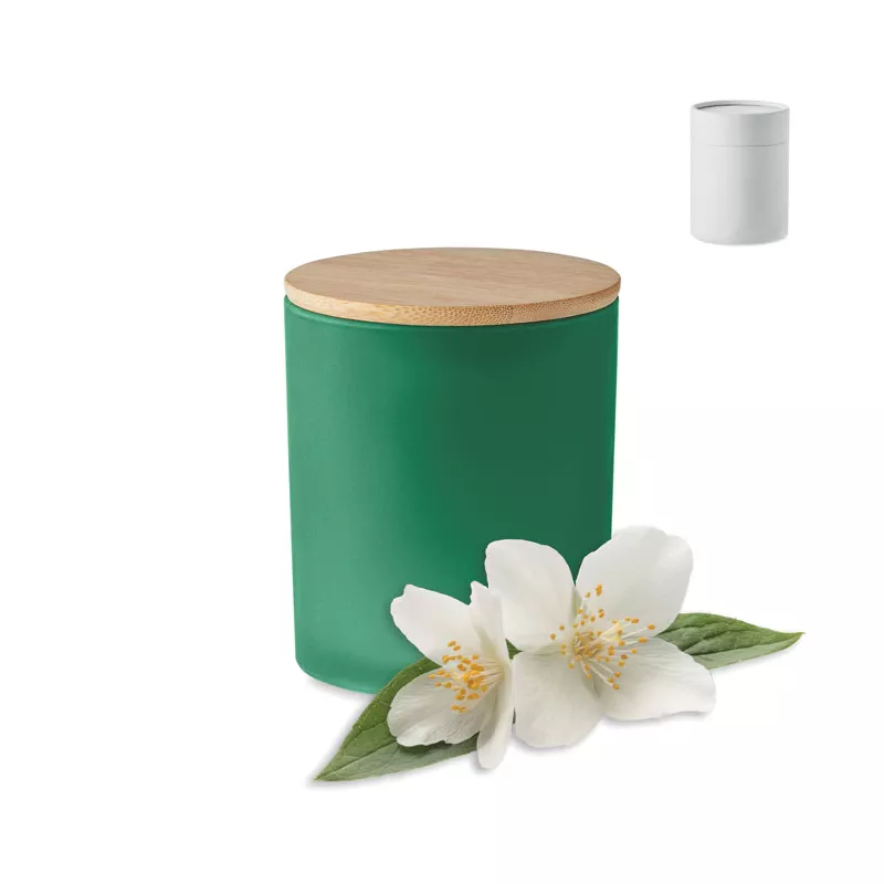 Świeca zapachowa w matowym szkle 120 g KEOPS SMALL - Zielony (MO6612-09)
