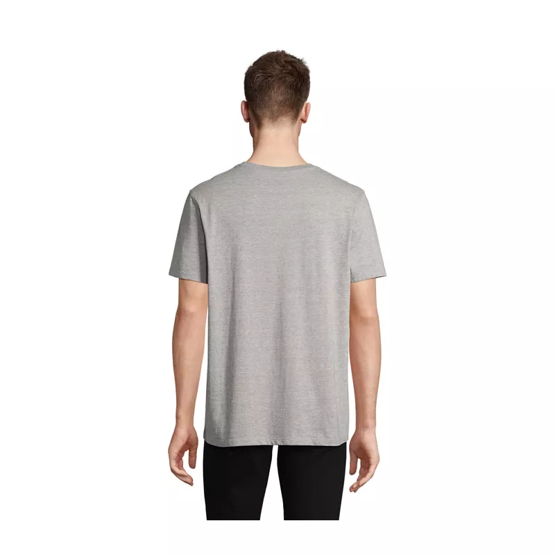 Koszulka unisex organiczna 175 g/m² Sol's LEGEND - Szary Melanż (S03981-GM)