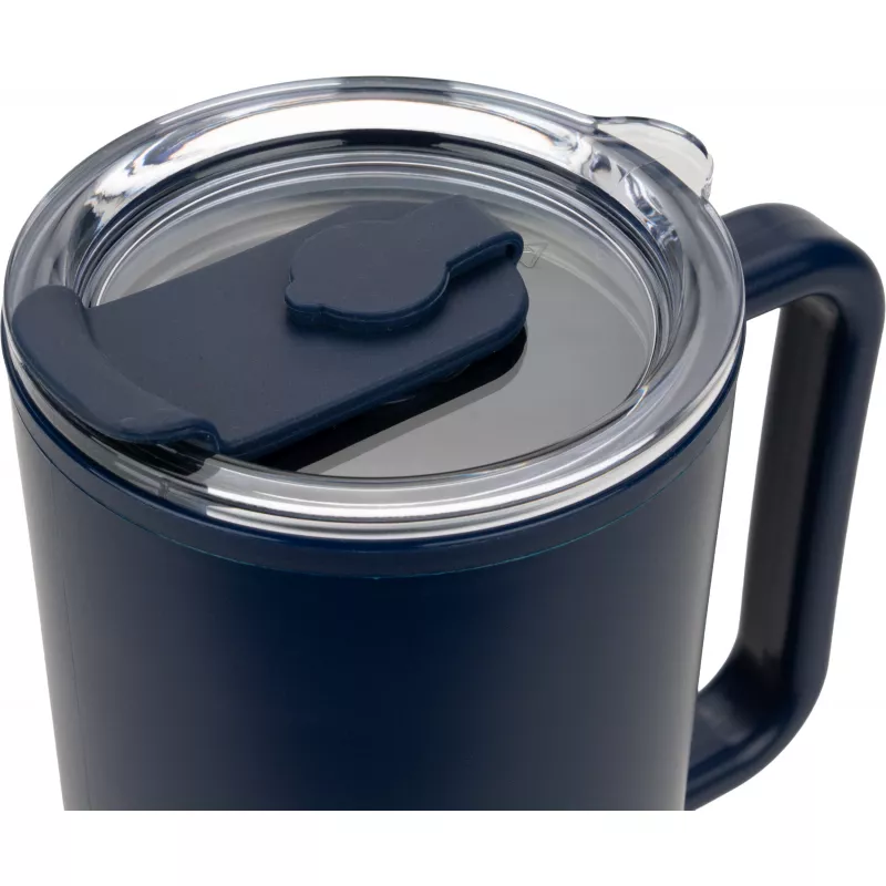 Kubek ze słomką XXL 1200 ml TEODORA - granatowy (8468644)