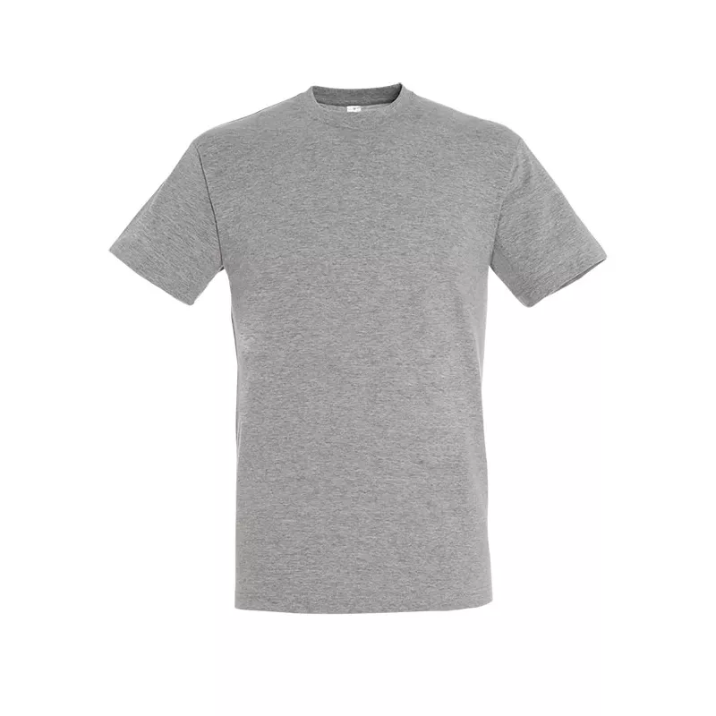 Koszulka unisex 150 g/m² Sol's TITAN - Szary Melanż (S04728-GM)