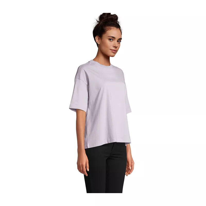 Koszulka damska oversize 180 g/m² Sol's BOXY WOMEN - Lilac (S03807-LL)