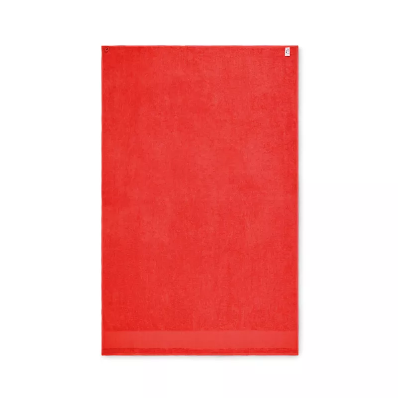 Ręcznik kąpielowy 380 g/m² 100x150 cm ISLAND 100 - Czerwony (MO2767-05)