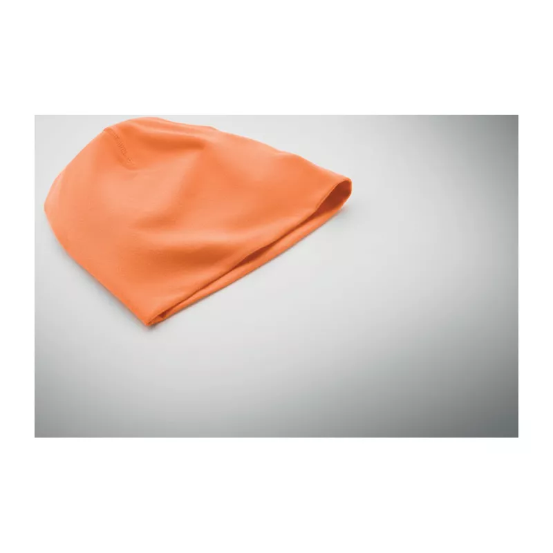 Czapka bawełniana ze spandexem 190 g/m² LIGHTY - Pomaranczowy (MO6645-10)