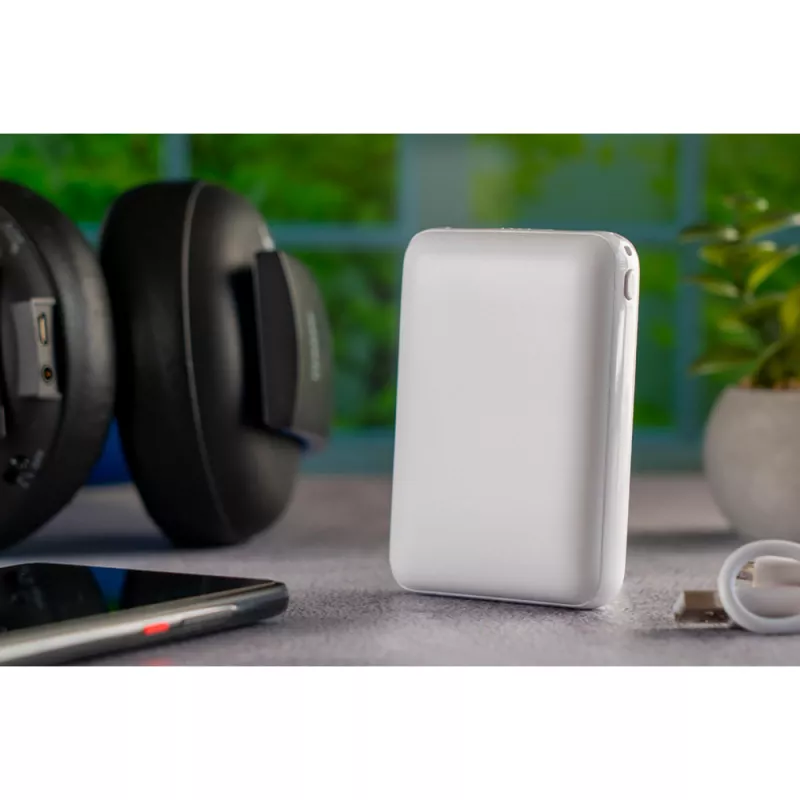 Power bank 10000 mAh KILIS - biały (118406)