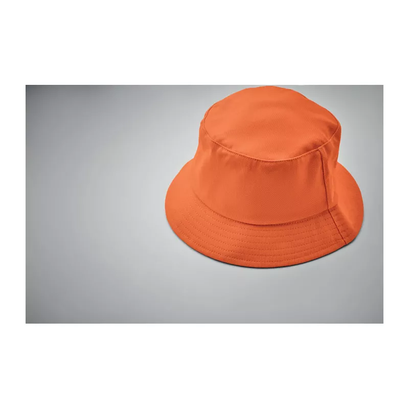 Kapelusz przeciwsłoneczny bawełniany 260 g/m² MONTI - Pomaranczowy (MO2261-10)