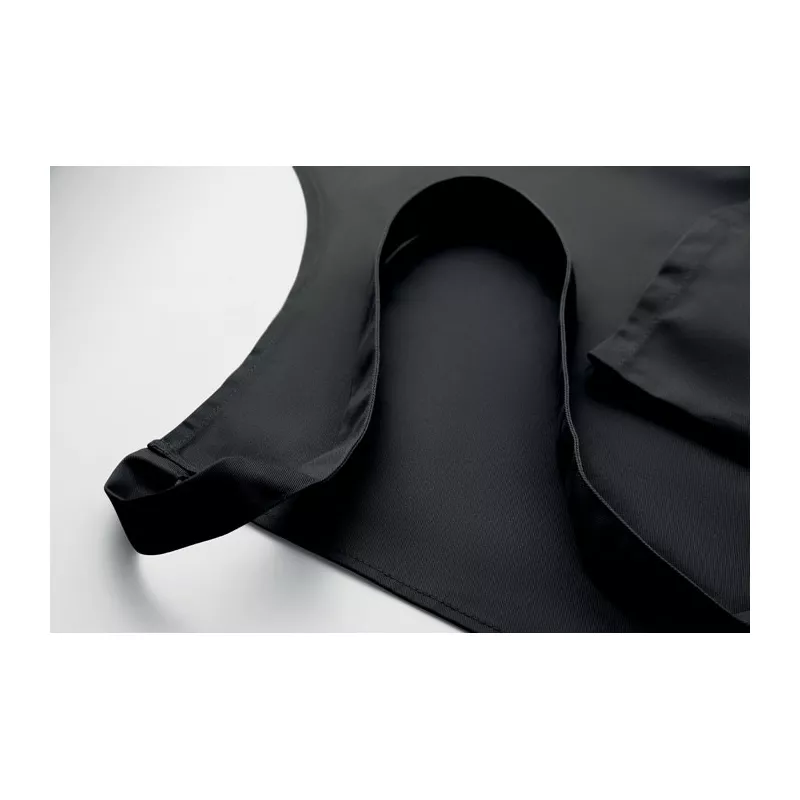 Fartuch kuchenny z polibawełny 240 g/m² GALA - Czarny (MO2349-03)