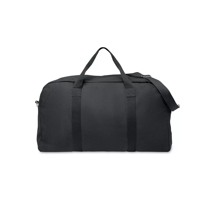 Torba podróżna z recyklingu 450 g/m² DUFFAS COLOUR - Czarny (MO2508-03)