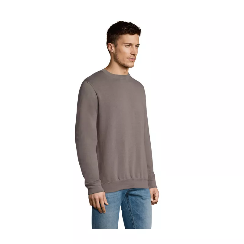 Bluza unisex klasyczna 280 g/m² Sol's NEW SUPREME - Flannel Grey (S13250-FL)