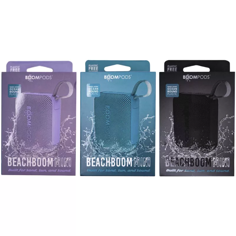 Wodoodporny minigłośnik Boompods Beachboom Mini 5W - Jasny fioletowy (12082935)