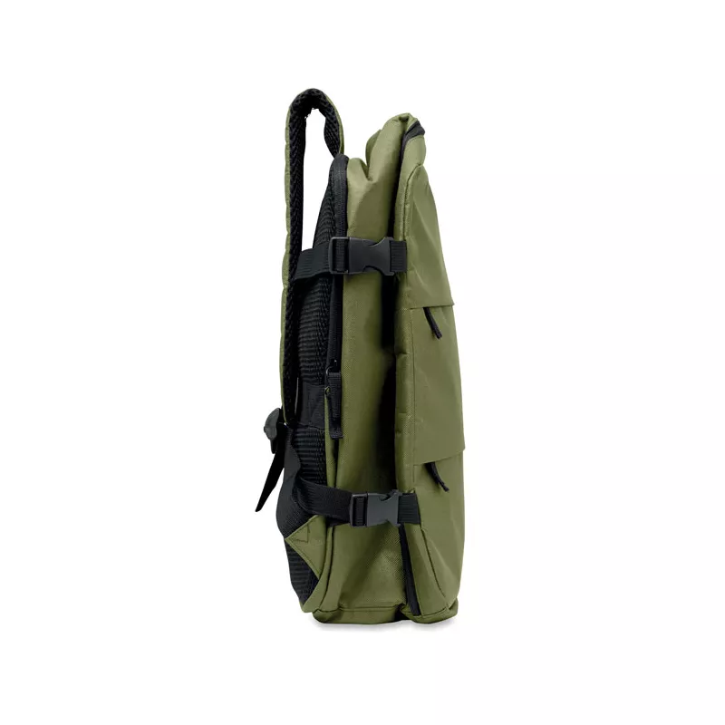 Plecak kabinowy rozciągliwy 15" RPET 20 l ASPEN - Zieleń Wojskowa (MO3195-49)
