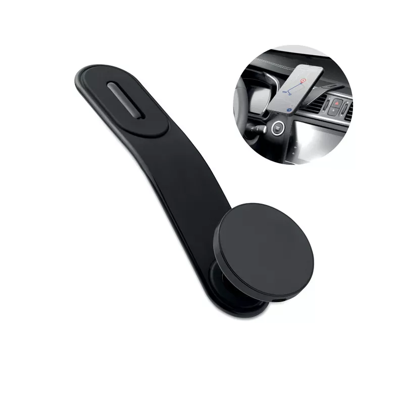 Ładowarka samochodowa magnetyczna 15W FLECAR - Czarny (MO2686-03)