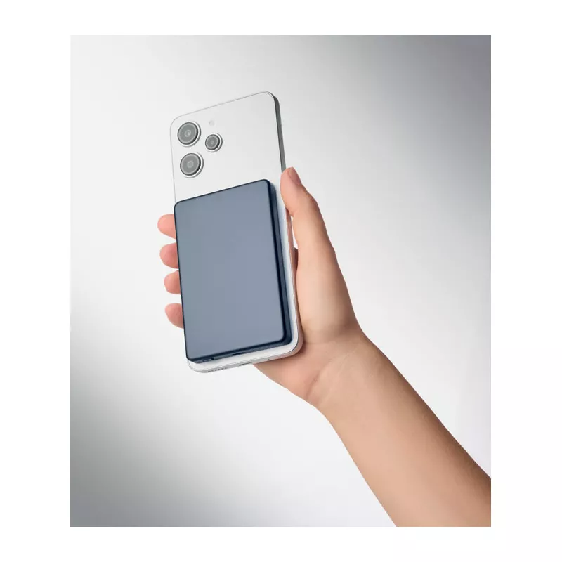 Powerbank magnetyczny 5000 mAh z aluminium CORE - Francuski Granat (MO3179-85)
