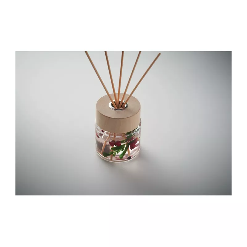 Dyfuzor zapachowy wanilia 100 ml z patyczkami MAGNOLIA - Przezroczysty (MO2703-22)
