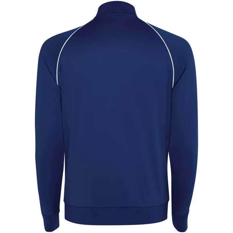 Męska bluza Valier z zamkiem błyskawicznym na całej długości - Navy Blue (R0437-NAVYBLUE)